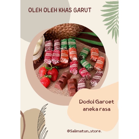 

Dodol garut mix 4 rasa isi 1kg