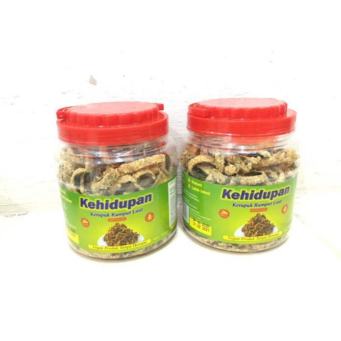 

KERUPUK RUMPUT LAUT "KEHIDUPAN" KHUSUS UNTUK VEGETARIAN