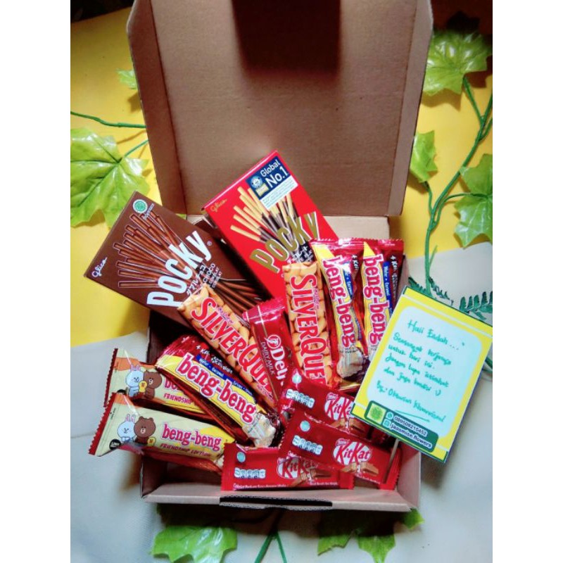 

Hampers Coklat, Hadiah Pacar, Hadiah Anniversary, Hadiah Ulang Tahun, Kado Cowok, Kado Valentine
