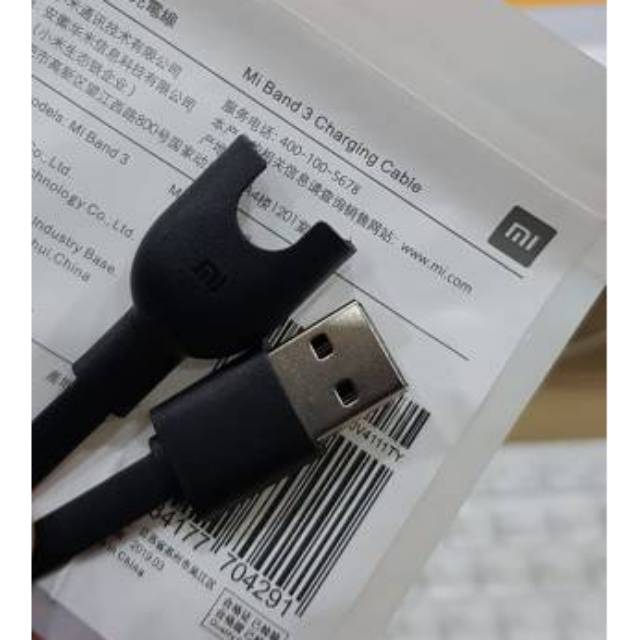 Usb charger mi band 3. Kabel Charger xiaomi mi band 3 original