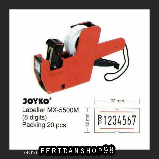 

BT505 ALAT LABEL HARGA BEST PRICE LABELLER 5500M JOYKO MURAH BY FERIDANSHOP98