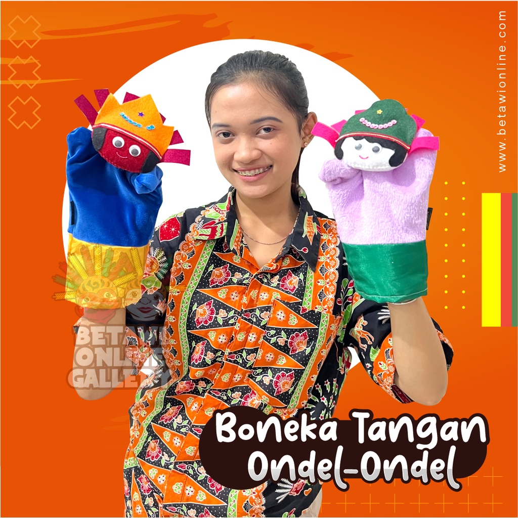 Boneka Tangan Ondel-Ondel [HARGA SATUAN]