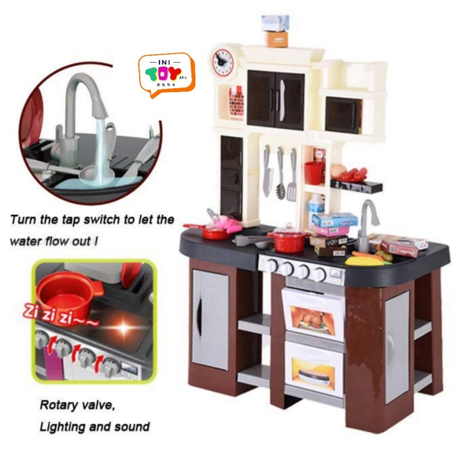 mainan dapur PREMIUM kitchen chef play set JUMBO mainan masak