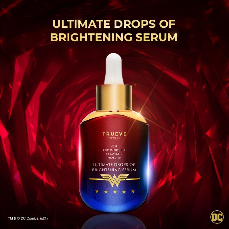 Jual TRUEVE Wonder Woman Ultimate Drops Brightening Serum | Shopee ...