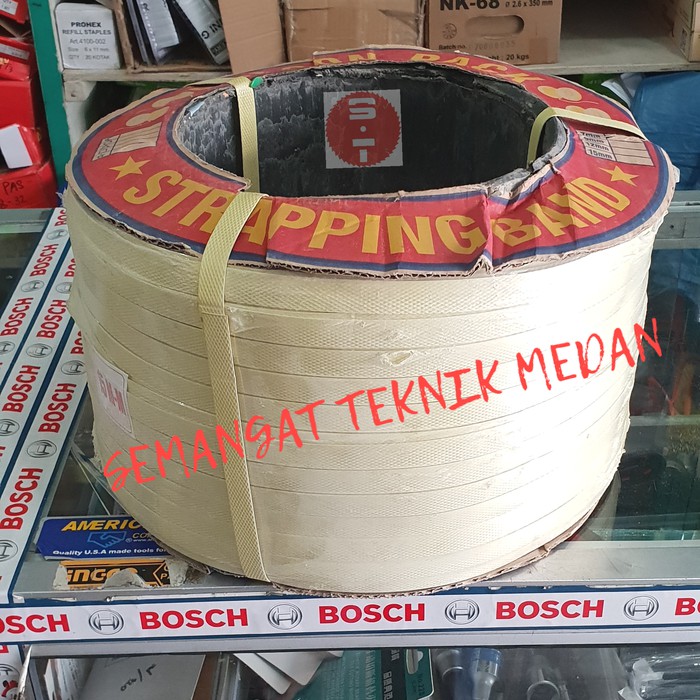 

15mm STRAPPING BAND TALI KLEM KLAM STRAPPING PACKING KARDUS 15mm 15 mm