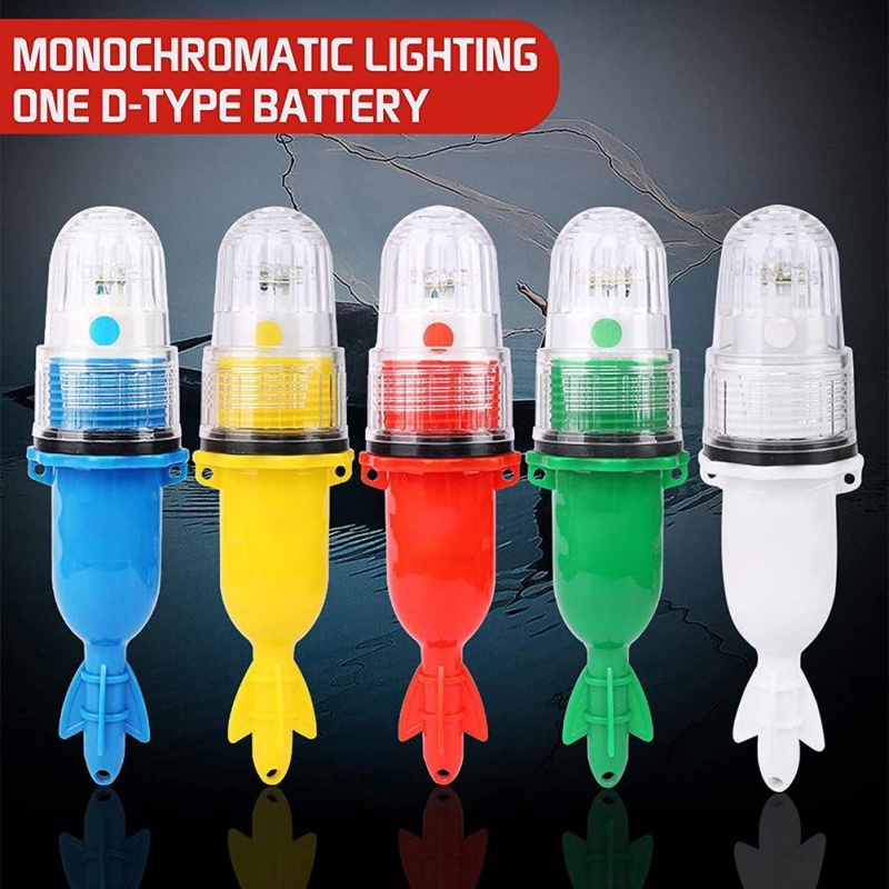 Lampu LED 3 Warna Ukuran 21cm / 26cm Untuk Memancing