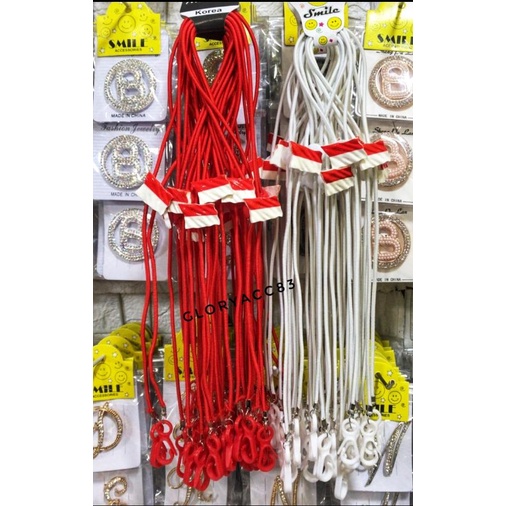 kalung masker merah putih agustus