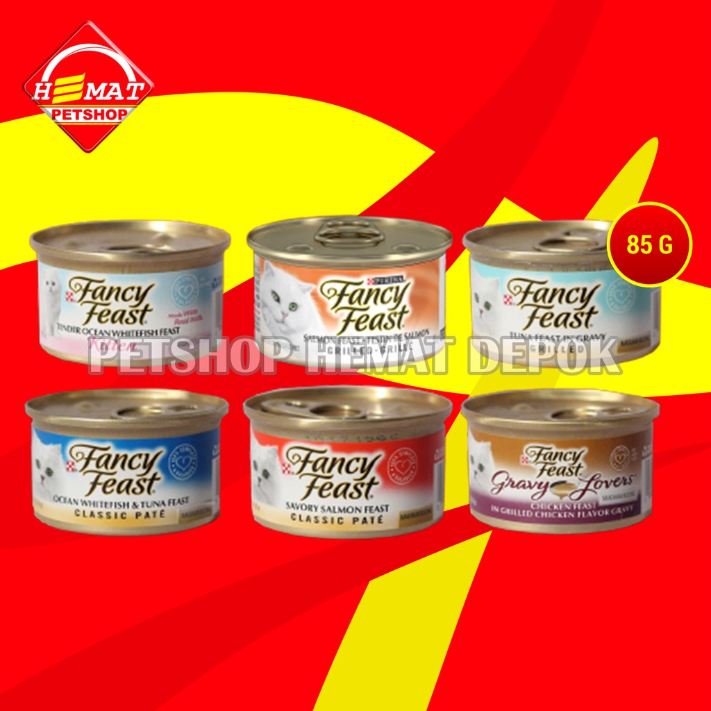 Makanan Kucing Fancy Feast All Varian FF Cat Food Wet