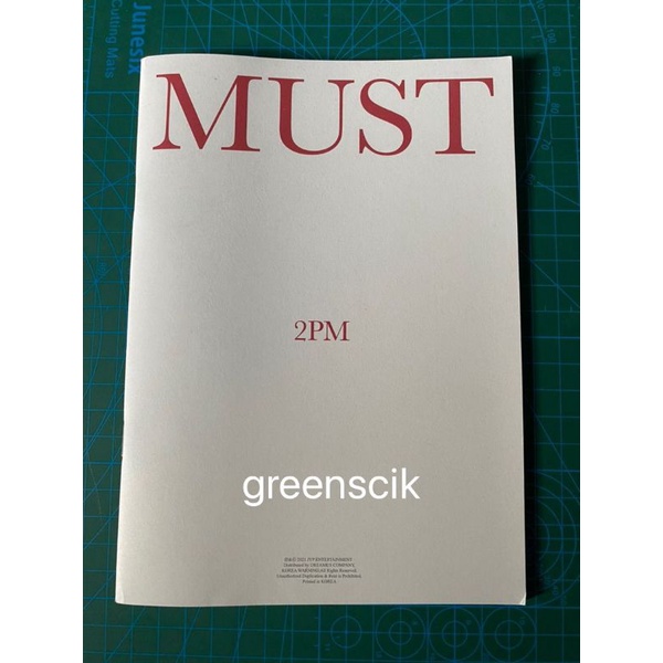 2PM MUST Limited Edition Special Photobook (5000 pieces limited)