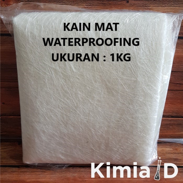 Kain Mat - 1 Kg - Waterproofing - Serat Fiber - Penambal Bocor - Anti Bocor - Resin Fiberglass