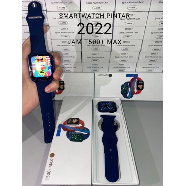 Smartwatch T500+ Max Jam Tangan Wanita Jam Tangan Pria Jam Pintar Kesehatan T500+