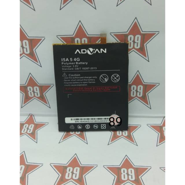 Battery batre Advan i5A 5 4G soket