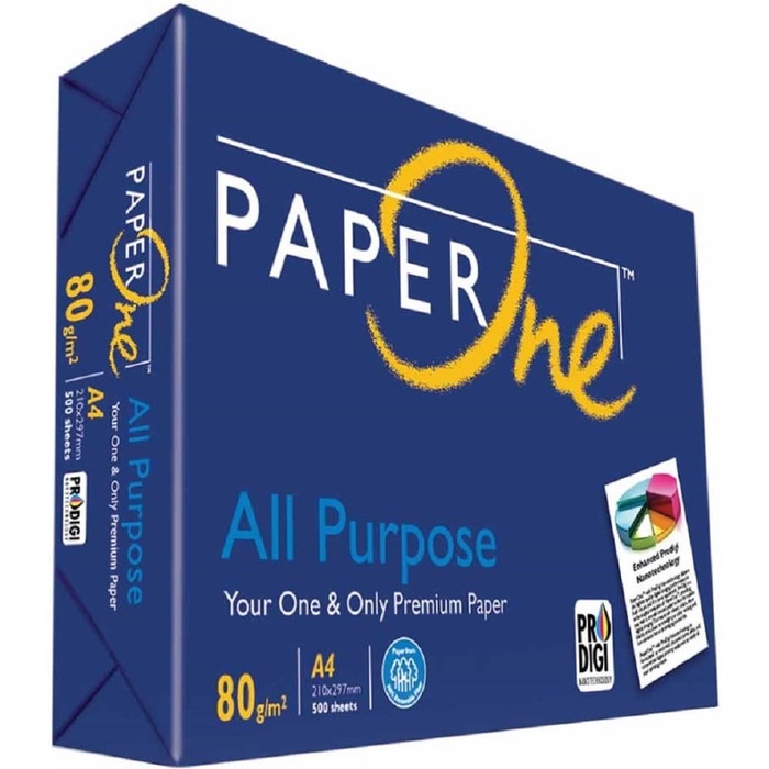 

kertas- termurah!!! kertas paperone a4 80 gram office paper print -kertas.
