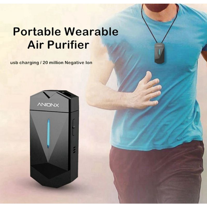 [ BS ] Kalung Anti Virus Bakteri  AnionX Air Purifier Necklace