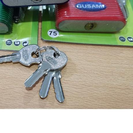 Gembok Rumah Pagar Anti Karat Panjang 75mm Model Baru