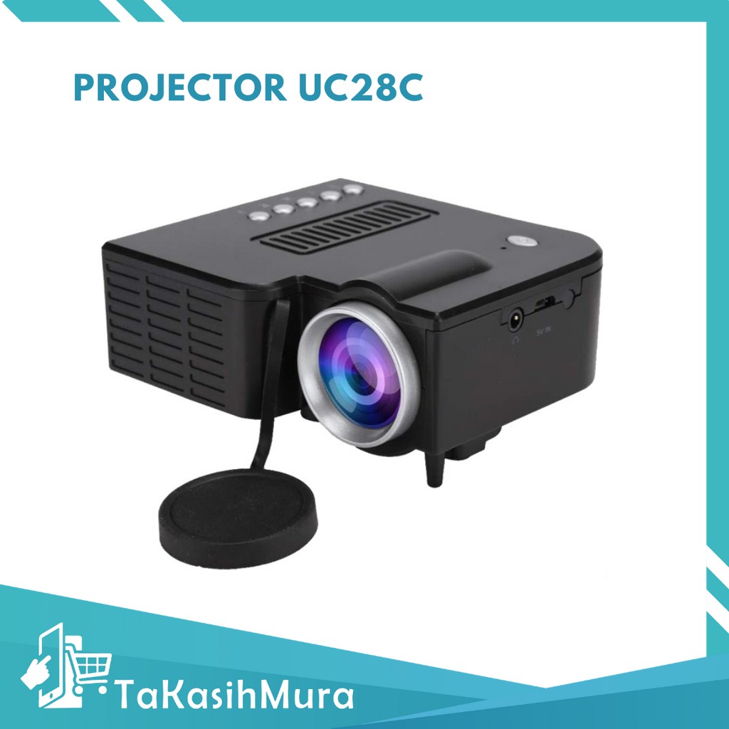 Projector UC28C Mini Proyektor LED Portable Video Projector HOME Theater