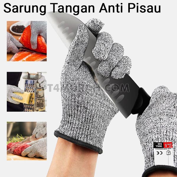 Sarung Tangan Tahan Pisau Anti Gores Sarung Tangan Keselamatan Kerja Sarungan tangan Kuat Anti Gores