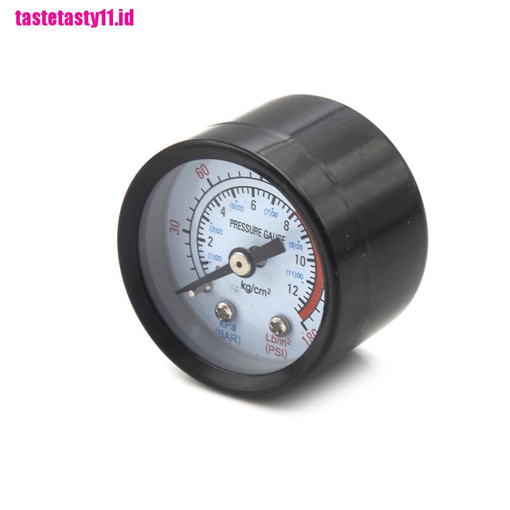 Manometer Pengukur Tekanan Udara Gas Ukuran 10mm 0-12BAR