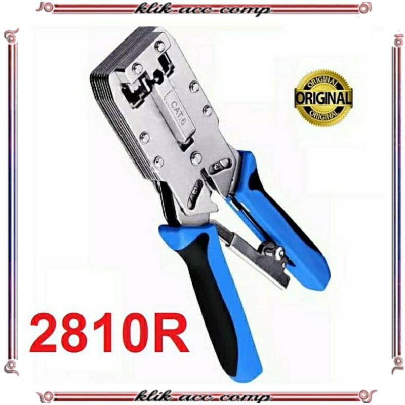 Crimping Tool 2810 cat 6 crimping tool Telecom RJ45 RJ11 RJ12 LAN Network