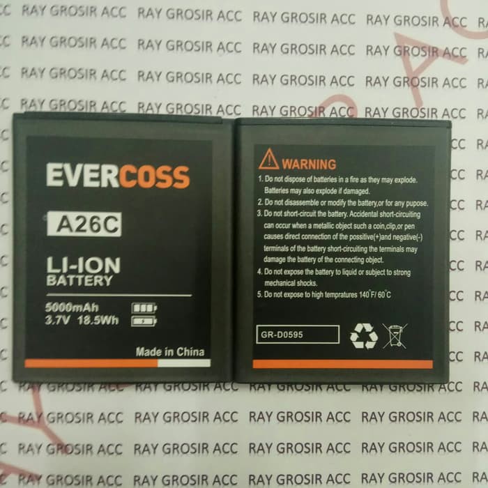 Baterai Original Double Power Evercoss A26C