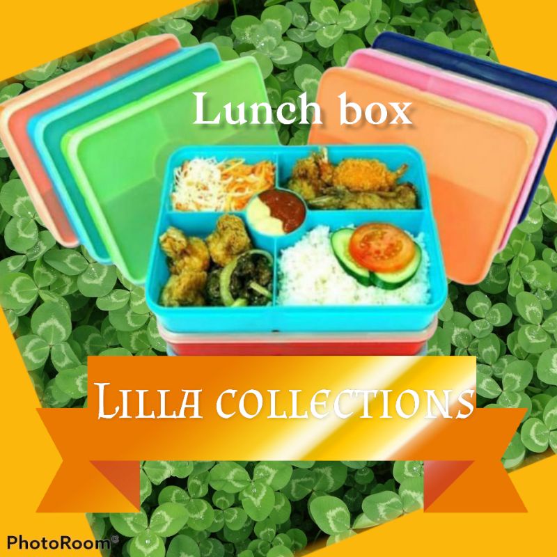 [CUCI GUDANG] LUNCH BOX/TEPAK MAKAN/TEPAK MAKAN SEKAT 5 /TEPAK CATERING/ LUNCH BOX
