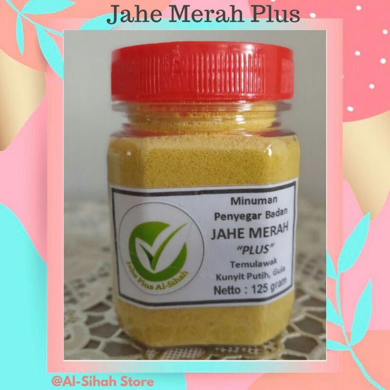 

JAHE MERAH PLUS 125 GRAM