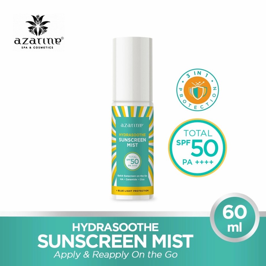 Azarine Hydrasoothe Sunscreen Mist SPF50 PA++++ 60ml