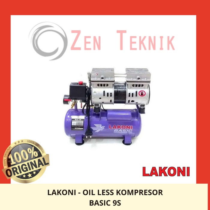 Kompresor Oilles/ Kompresor Udara Oilles Lakoni Basic 9S 9 S