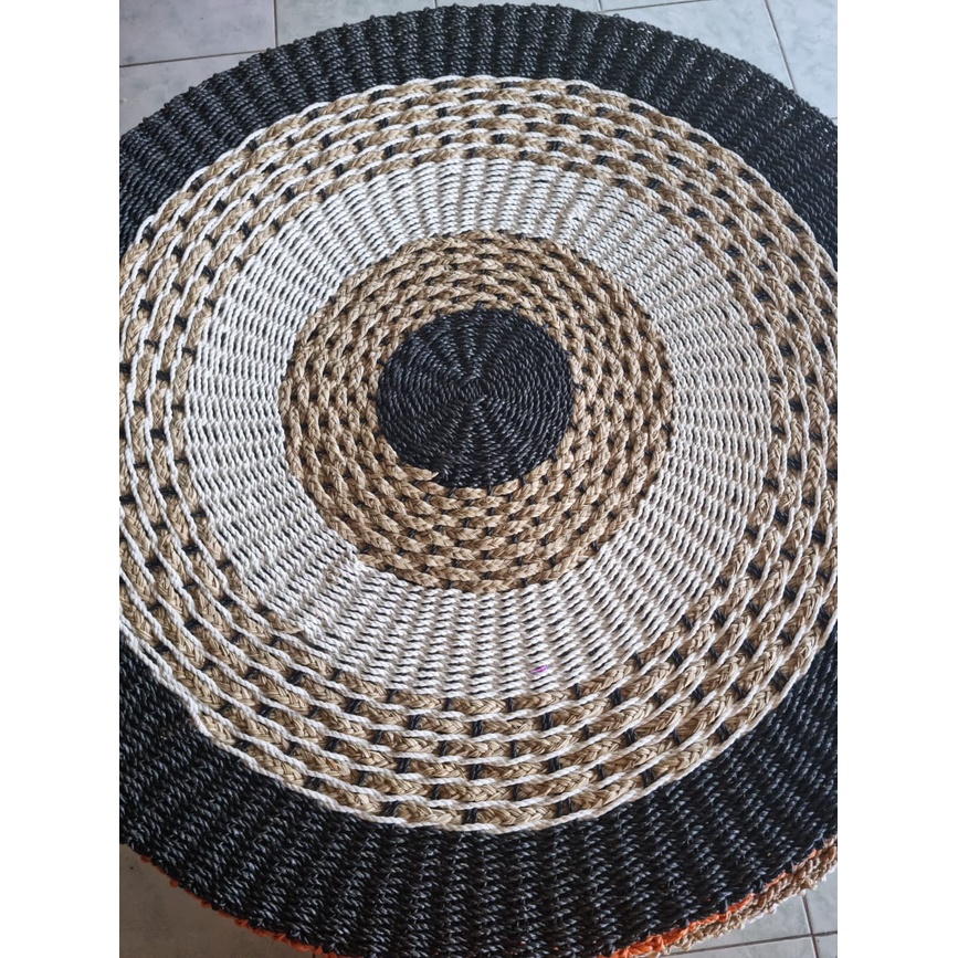 RUG SEAGRESS / KARPET ROTAN SINTETIS / KARPET BULAT ANYAM