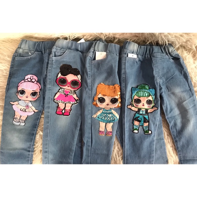  Celana  anak  LOL  LED celana  jeans  kids Shopee Indonesia