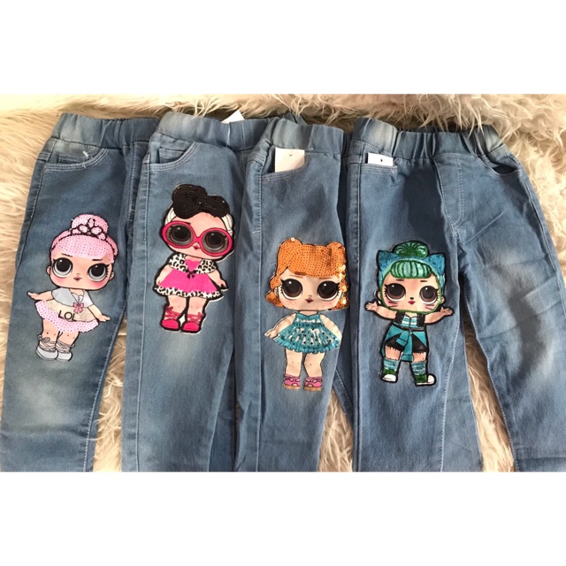  Celana  anak  LOL  LED celana  jeans  kids Shopee Indonesia