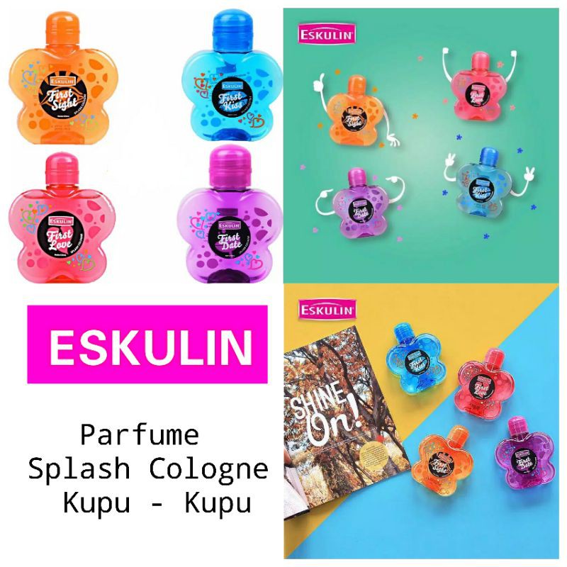 ESKULIN Parfume Splash Cologne Kupu-kupu