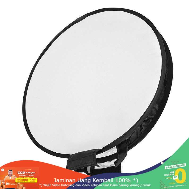 (BISA COD) RVOSTR Universal Portable Round Softbox Flash Diffuser 40 cm - PU5145