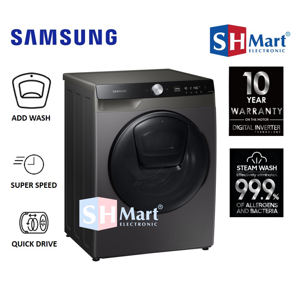 SAMSUNG MESIN CUCI FRONT LOADING 11 KG WW11T754DBX/SE WITH ECO BUBBLE WW11T (MEDAN)