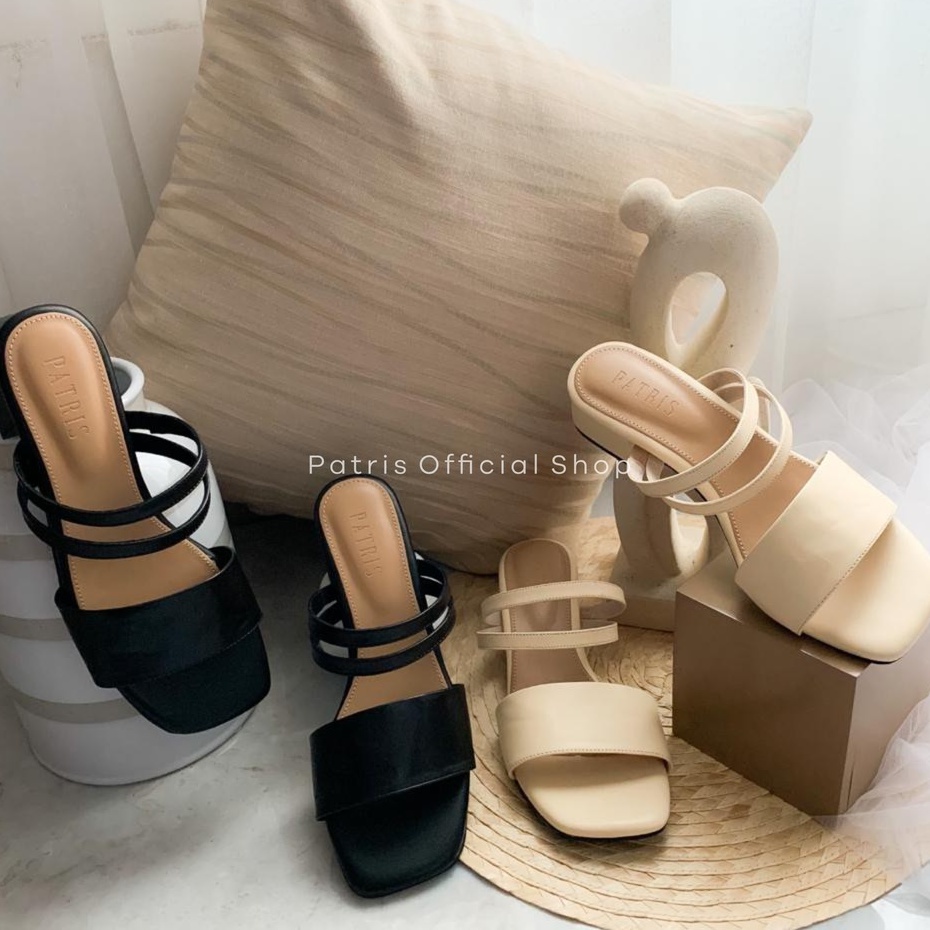Patris Clarice Sandal Wanita Heels 3 cm