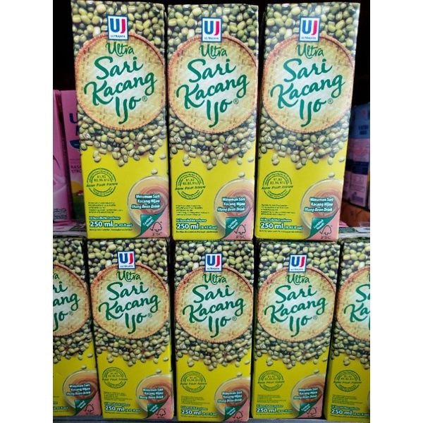 

ultra sari kacang hijau 250ml