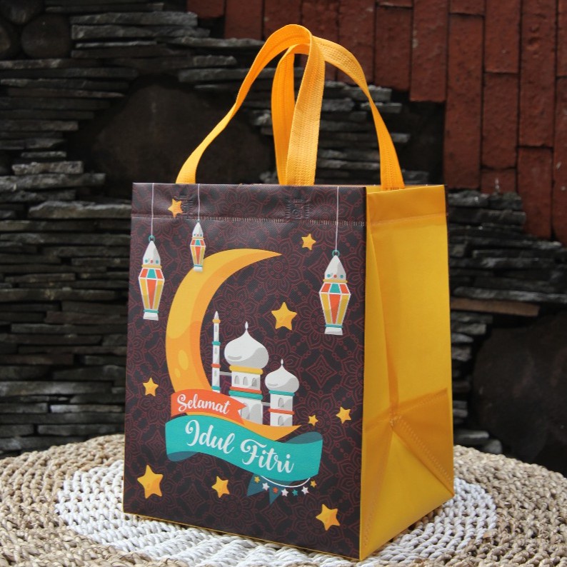 

Tas Bingkisan Lebaran Laminasi Premium Goodie Bag Lebaran Tas Idul Fitri