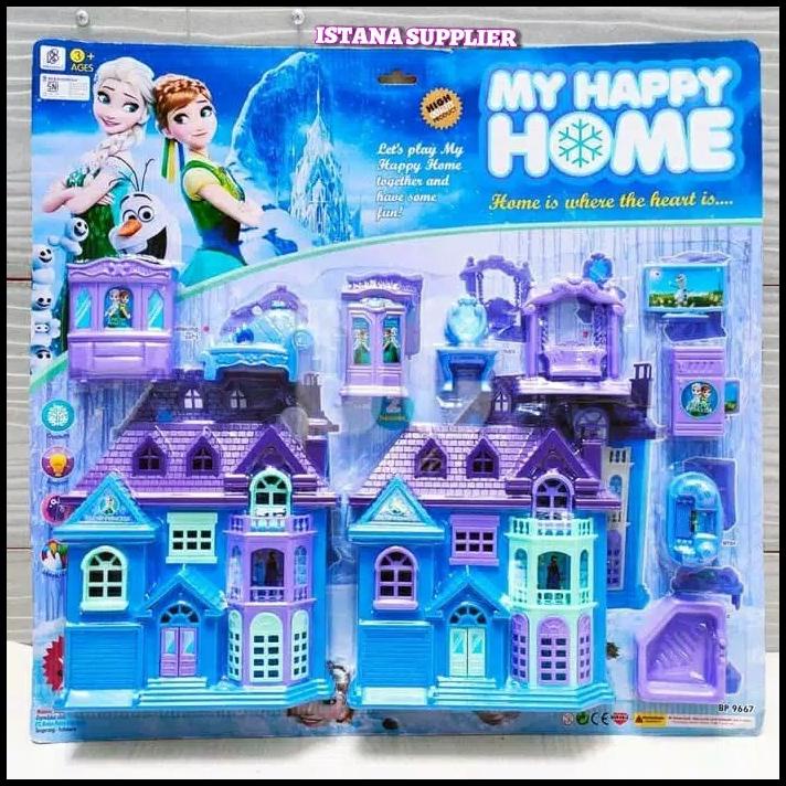 Mainan Edukasi Anak Perempuan Rumah Rumahan Frozen Terbaru Murah Unik