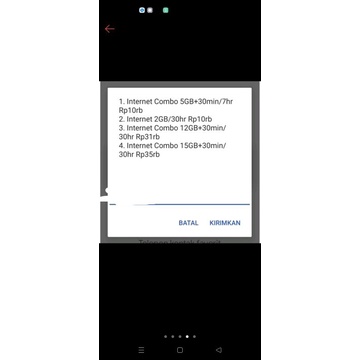 kartu perdana sakti combo 15GB 35rb