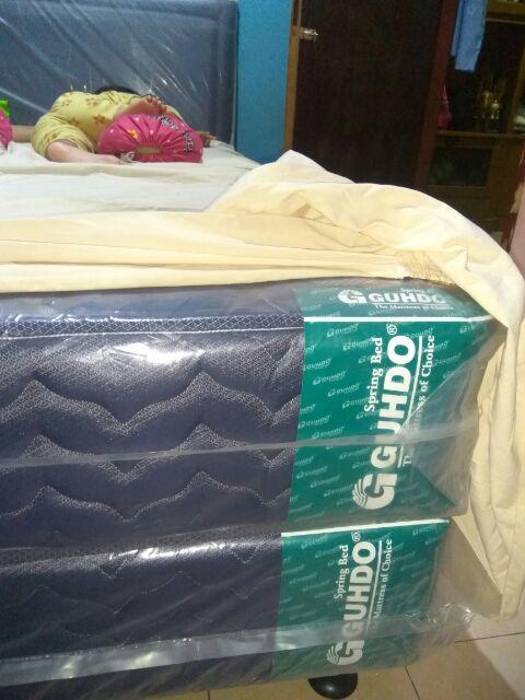 Bed Set Guhdo 160 X 200 New Prima Hb Prospine Style Full Set
