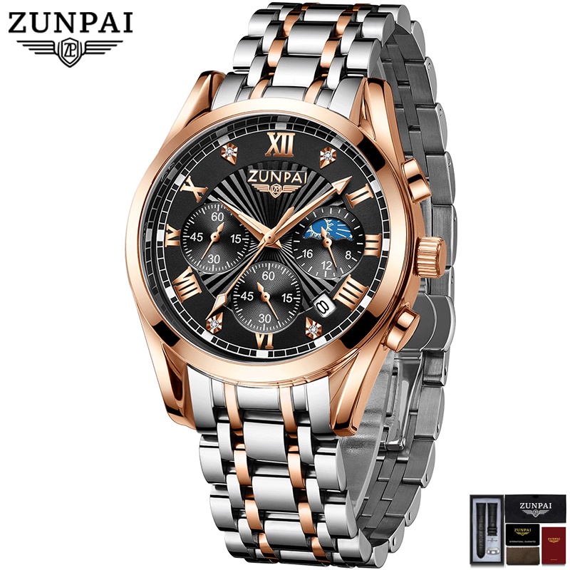 -Rose gold black
