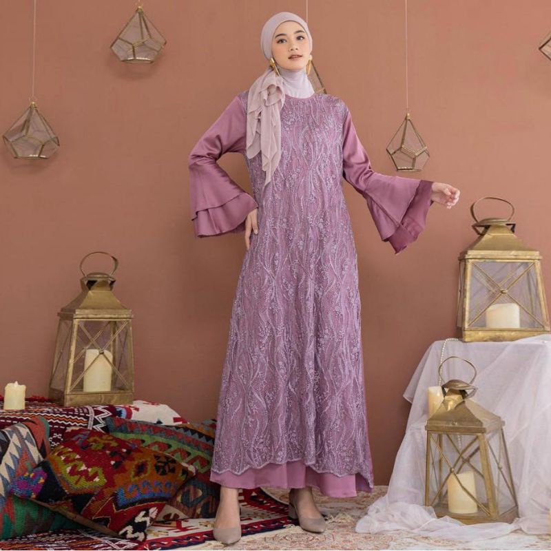 GAMIS KONDANGAN BRUKAT TERMURAH/HALWA DRESS/MAXI
