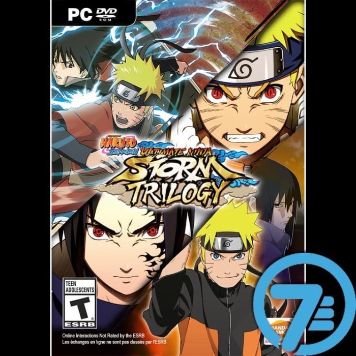 Dijual NARUTO SHIPPUDEN Trilogy - Ultimate Ninja STORM 1 2 3 - game PC Terbatas
