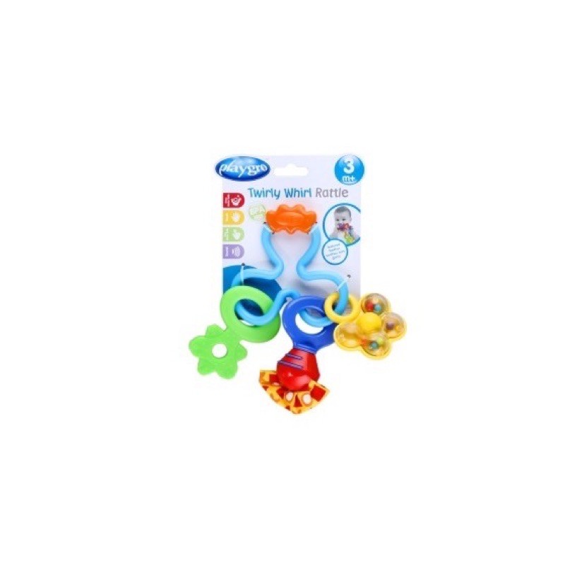 Playgro Twirly Whirl Rattle / Mainan Bayi