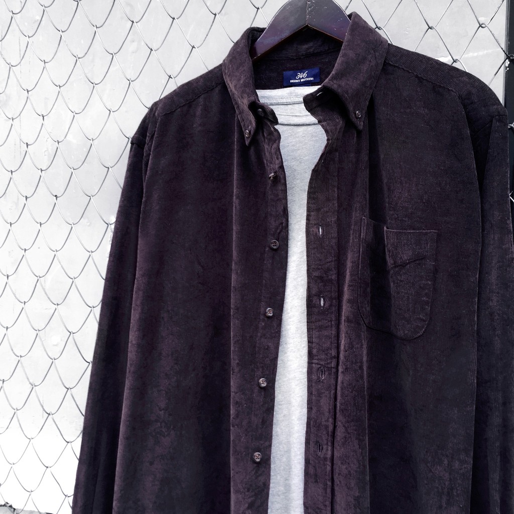 KEMEJA CORDUROY BROOKS BROTHERS BUTTON DOWN