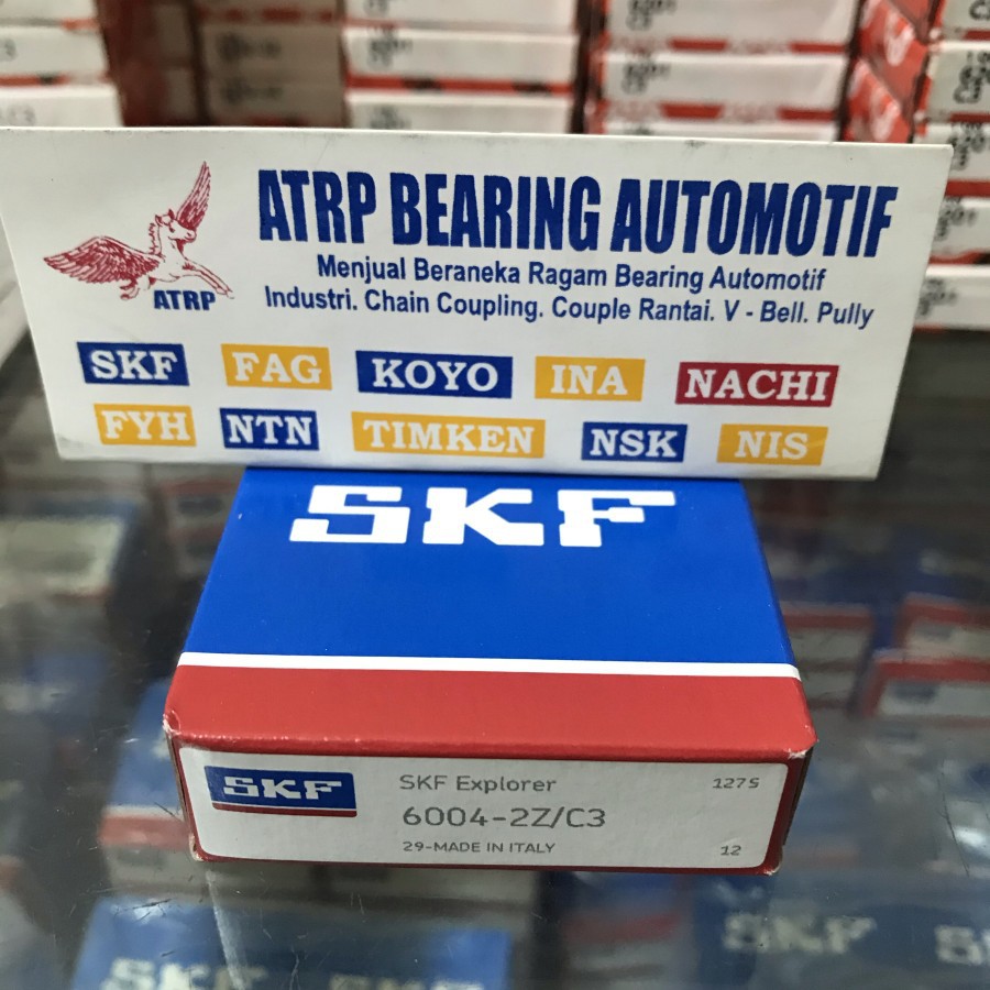 BALL BEARING 6004 2Z/C3 6004 ZZ C3  SKF