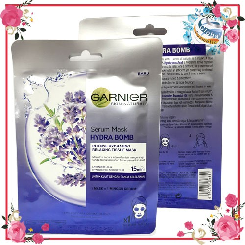 Garnier Serum Mask Hydra Bomb - Lavender