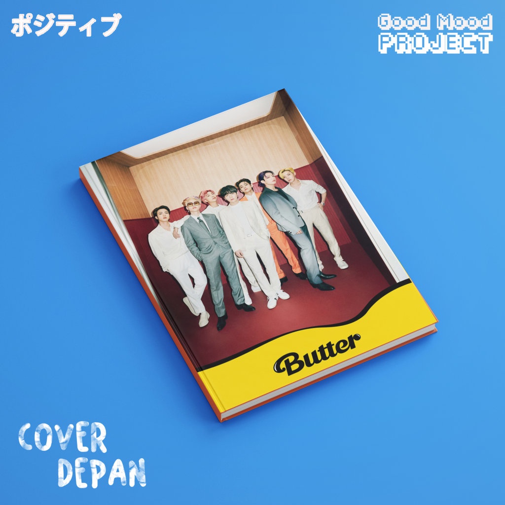 

Buku Tulis Catatan KPOP BTS Butter Full Member Hardcover A5 Notebook Agenda Planner Jurnal Notes