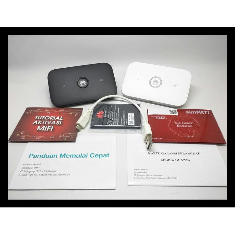Mifi Router Modem Wifi 3G 4G Huawei E5573 Free 14Gb Telkomsel Unlock
