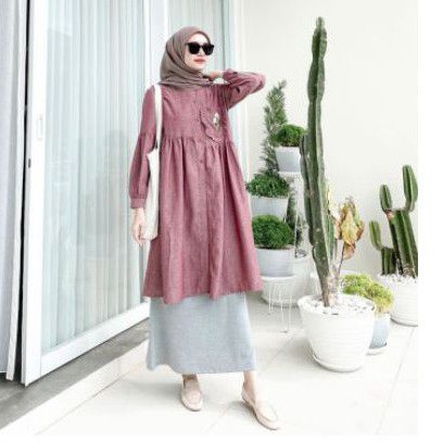 HAIDEEORLIN MIDI DAISY BURGUNDY HAIDEE&ORLIN